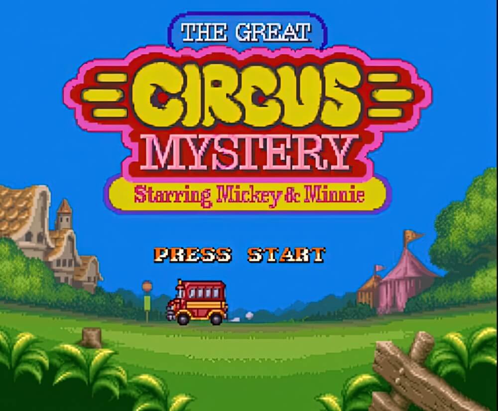 Great Circus Mystery Starring Mickey & Minnie, The - геймплей игры Super Nintendo\Famicom